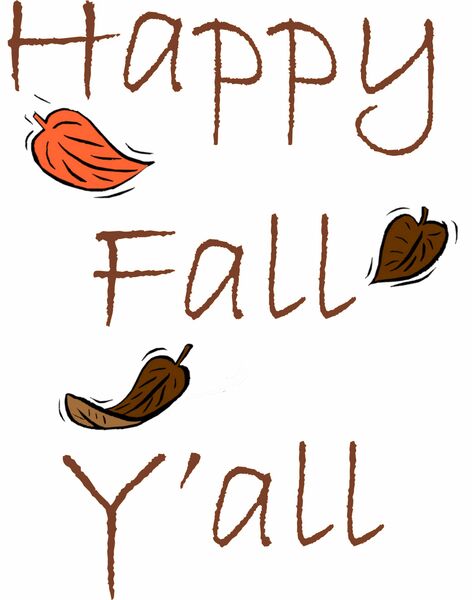 Happy Fall Y’all