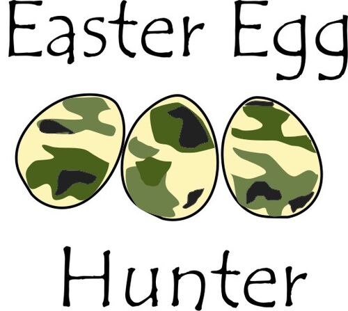 Easter egg hunter.