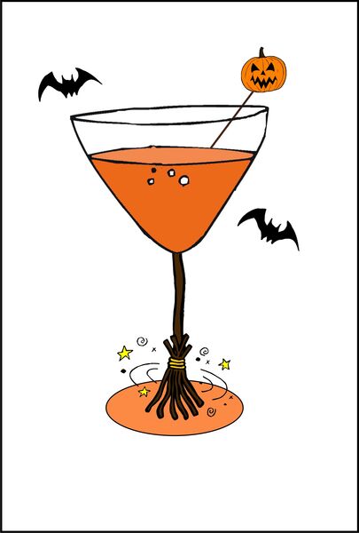 Spookytini!