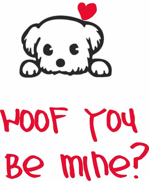 Woof you be mine?