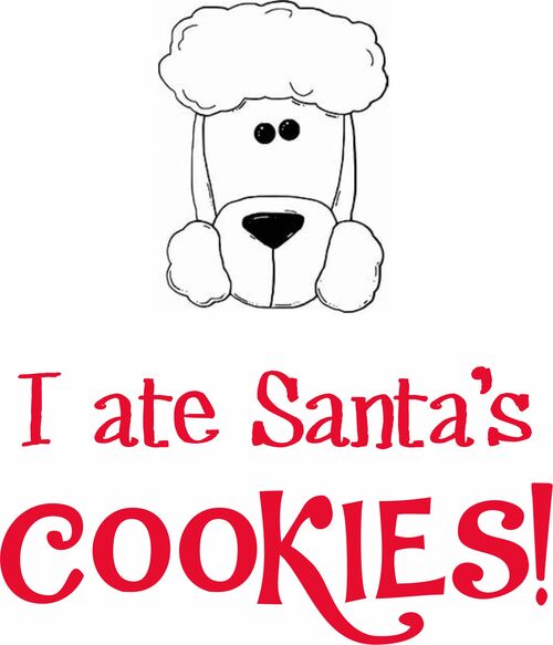 I ate Santa's cookies!