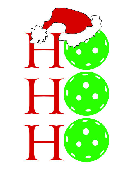 Pickleball ho ho ho.