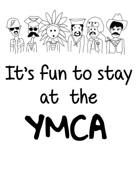 It's fun to stay at the YMCA