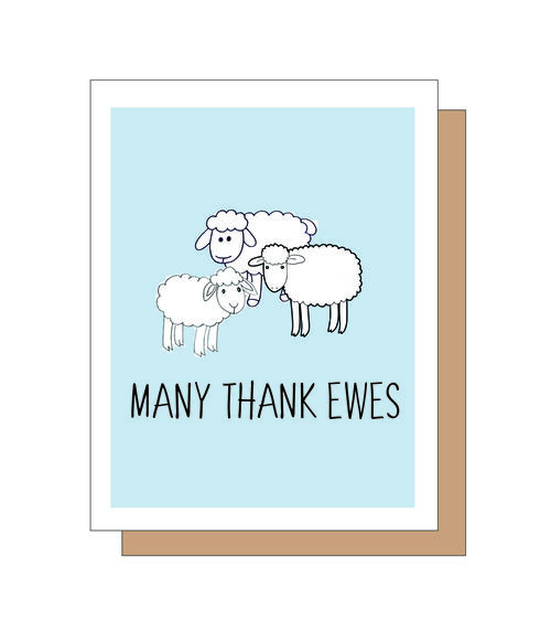 Many Thank Ewes