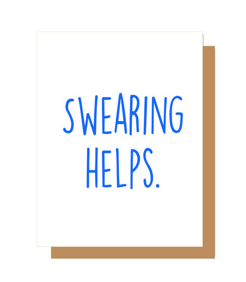 Swearing Helps