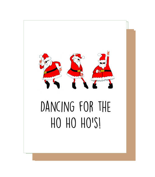 Dancing for the ho ho ho's!