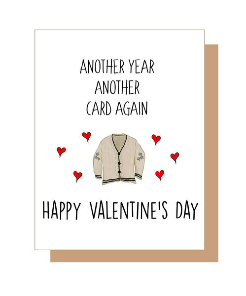 Another year, another card again. Happy Valentines Day.