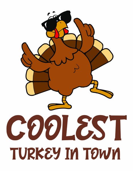 Coolest turkey in town