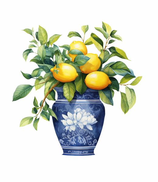 Lemon Vase