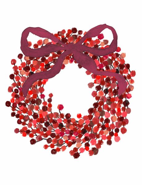 Cranberry Wreath