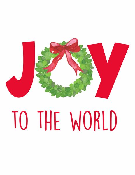 JOY TO THE WORLD