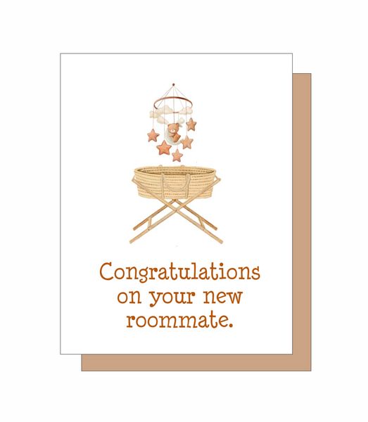 Congratulations on your new roomate..