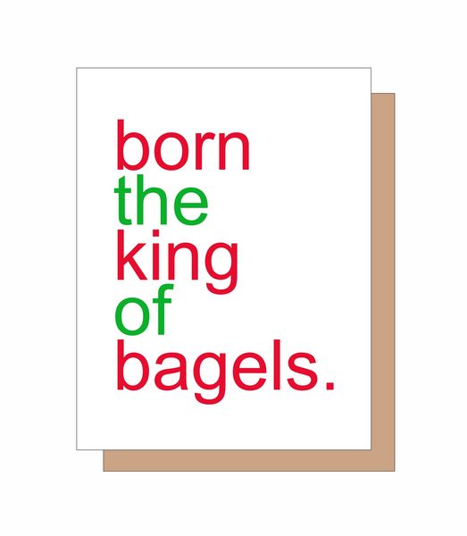 Born the King of Bagels